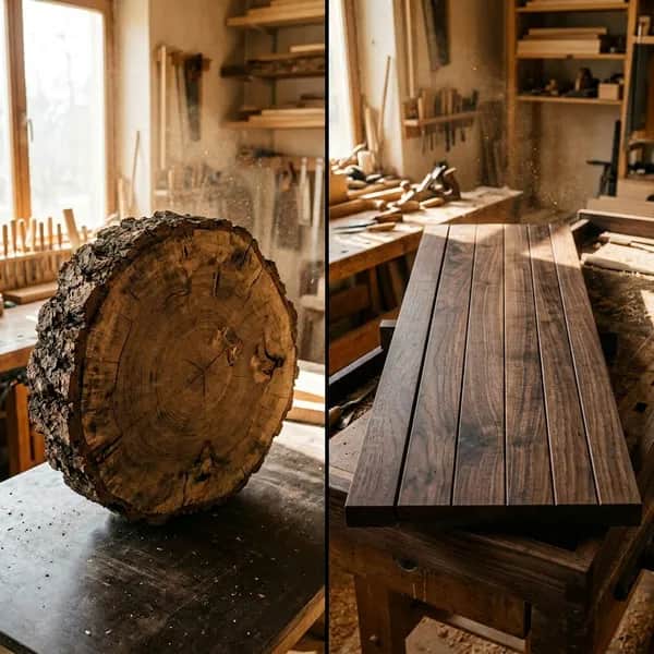 Was ist der Unterschied zwischen Vollholz und Massivholz?