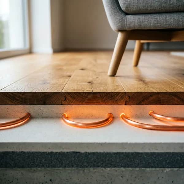 Ist ein Vollholzboden für Fußbodenheizung geeignet?